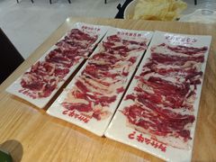 现切肥牛-为什么牛潮汕牛肉火锅(万胜广场店)