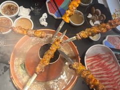 生烤羊肉串-京熹顺·老北京百年铜锅涮肉(百家湖1912店)