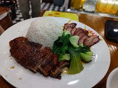 烤鸭瘦叉双拼-澳门陈光记烧味饭店(南京德基广场店)