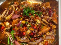 钢盆鱿鱼-绿草地·湘菜(7mall店)