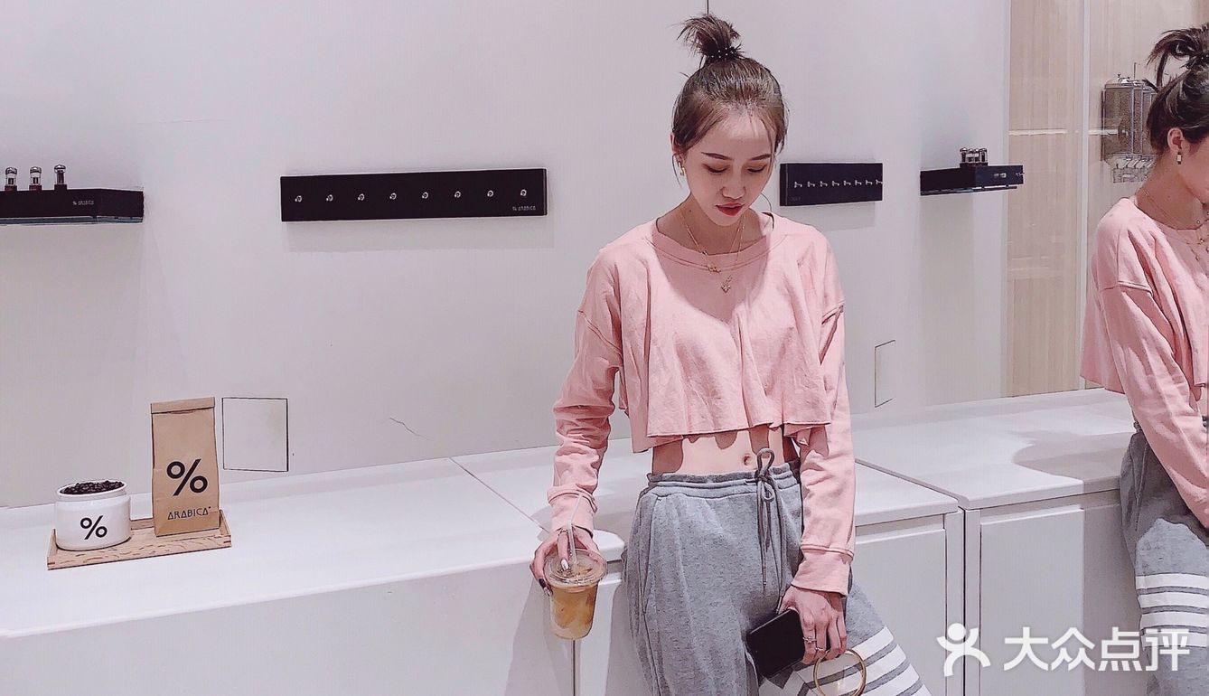 初秋ootd🔘打卡%Arabica深圳湾万象店