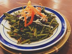 辣炒空心菜-茉莉.Red Crab