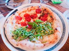 辣肠芝士拼火鸡披萨-PIZZA BIANCA(民园店)