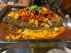 -探鱼·鲜青椒爽麻烤鱼(苏宁广场店)