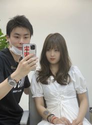 -阿三造型烫染•接发