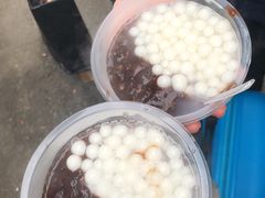 桂花赤豆糊圆子-潘玉麟糖粥