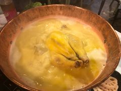 -鲜入围煮花胶鸡海鲜火锅