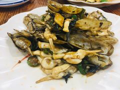 紫苏豉汁炒圣子-南记食粥坊·宵夜大排档(岭南分店)