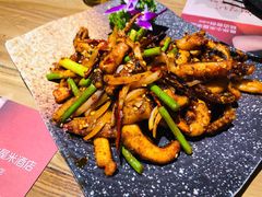 麻辣鱿鱼-冰川延边料理·炭烤串(原小木屋店)