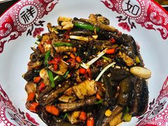 菜籽油炒土鳝鱼-老湘村·湖南土菜(天河维多利店)