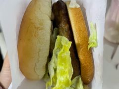 意面芝士汁汁厚作牛肉汉堡-肯德基(新地中央店)