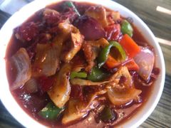 -歹歹的加个面过油肉拌面