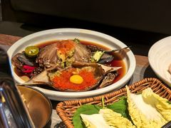 -草家酱蟹炭火烤肉店(珲春南路一店)