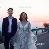 婚纱照｜夜景公路婚纱照  让爱意自由释放