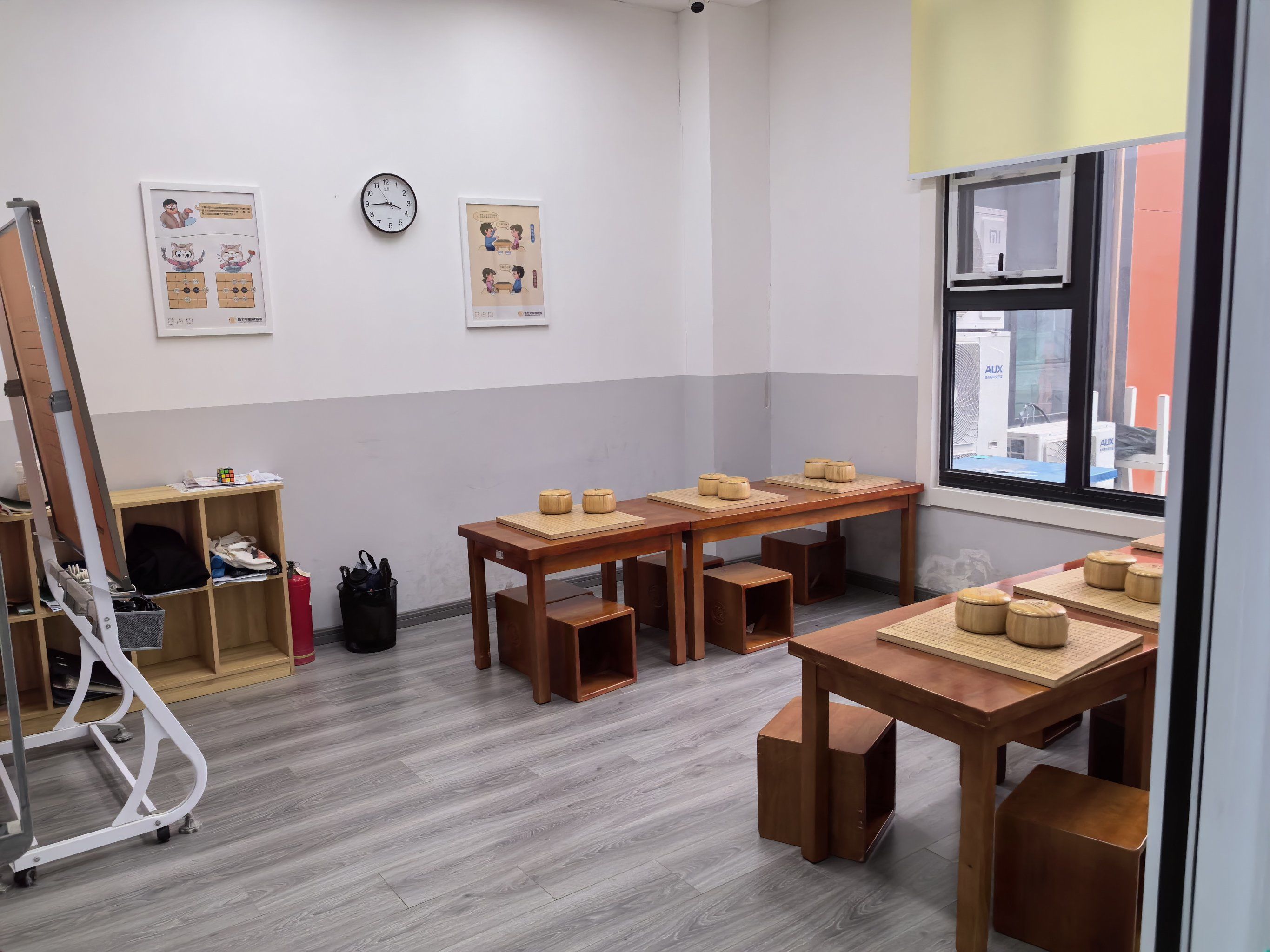 围棋#少儿围棋孩子在聂卫平围棋道场学了