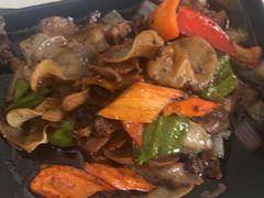 铁板牛肉品条-楚鱼王·河鲜·湖北菜(华农店)