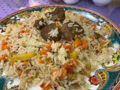 新疆抓饭-新疆巴州金丝特餐厅(大钟寺店)