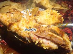 -探鱼·鲜青椒爽麻烤鱼(苏宁广场店)
