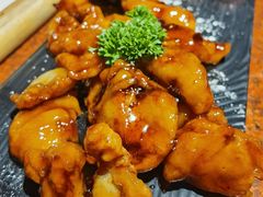 雪花糖醋里脊-绿茶餐厅(华联万柳店)