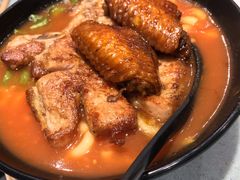 番茄浓汤鸡翅猪扒通粉-华嫂冰室(尖沙咀店)