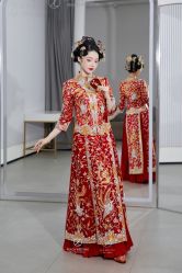 -桃子造型婚纱礼服(凤起广场店)