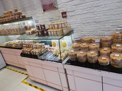 面包甜点陈列柜-LanTa蓝塔烘焙(中原万达店)