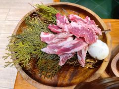 原味肋条-草家酱蟹炭火烤肉店(珲春南路一店)