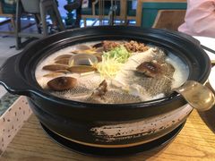 鲈鱼花蛤菌菇粥-潮粥荟·潮汕砂锅粥(朝阳大悦城店)