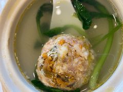 蟹粉狮子头-怡园饭店-餐厅(四望亭店)