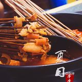 夏天撸串,一串一串的多没意思,得是一大把!