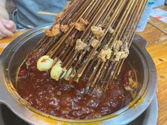 香菜牛肉-盖帮鳝鱼串串(东郊记忆店)