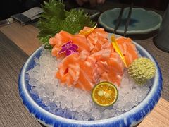 三文鱼腩刺身-炙柒Sekinana·精致日料(合生汇店)