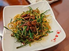 开洋葱油拌面加蛋皮汤-东泰祥生煎馆(长宁路店)