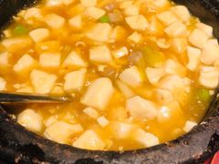虾仁鸡汤豆腐-绿茶餐厅(光谷世界城步行街店)