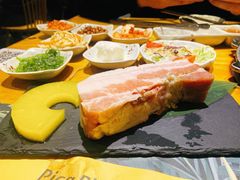 厚切黑猪五花肉-喜鹊烤肉酒场(美乐城店)