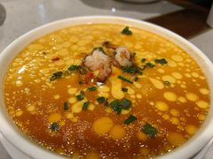 瑶柱鲜虾蒸水蛋-吉旺港式餐厅(南方商城店)