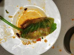 生菜包肉一口闷超满足-海底捞火锅(杭州萧山宝龙广场店)