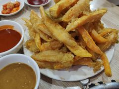 炸蔬菜-平山城鑫烧烤(建国楼店)