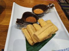 香煎石屏豆腐-云海肴·云南小炒·汽锅鸡(天津国金汇店)