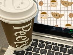 燕麦拿铁-Peet's Coffee皮爷咖啡(新天地黑标店)