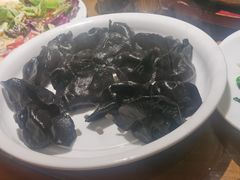 鲜嫩墨鱼水饺-四合院海鲜小厨(旱西关店)