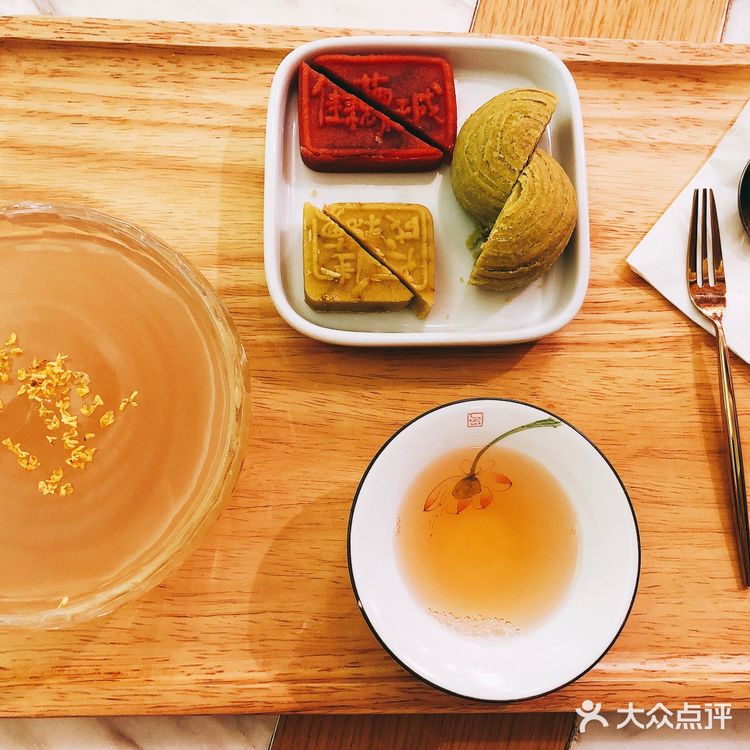 河坊街好吃的藕粉！
