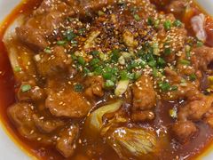 水煮牛肉-峨嵋酒家(地安门店)