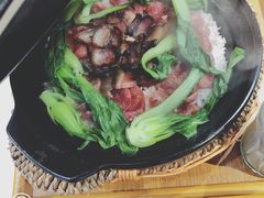 广式腊味煲仔饭-捞围鲜·港式打边炉(海阳路店)