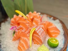 三文鱼腩刺身-炙柒Sekinana·精致日料(合生汇店)