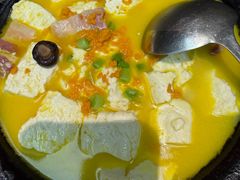 海胆金汤手掰鲜豆腐-北平食府·北京烤鸭(北京西站六里桥店)