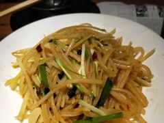 韭菜花干巴菌炒洋芋-茶花妹子云南餐厅(北大店)