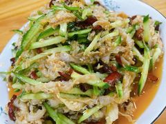 黄瓜拌扇贝边-同裕烧烤·海鲜·家常菜(杰座·欧洲城店)