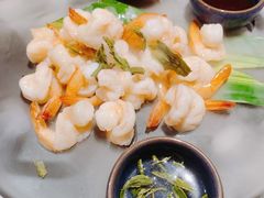 龙井凤尾虾仁-绿茶餐厅(蓝色港湾店)
