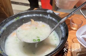 Shrimp and Lily Bulb Porridge